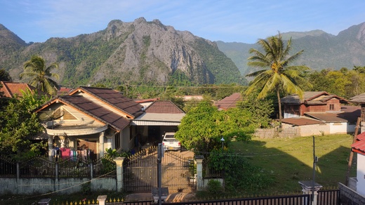 Vang vieng ubytko
